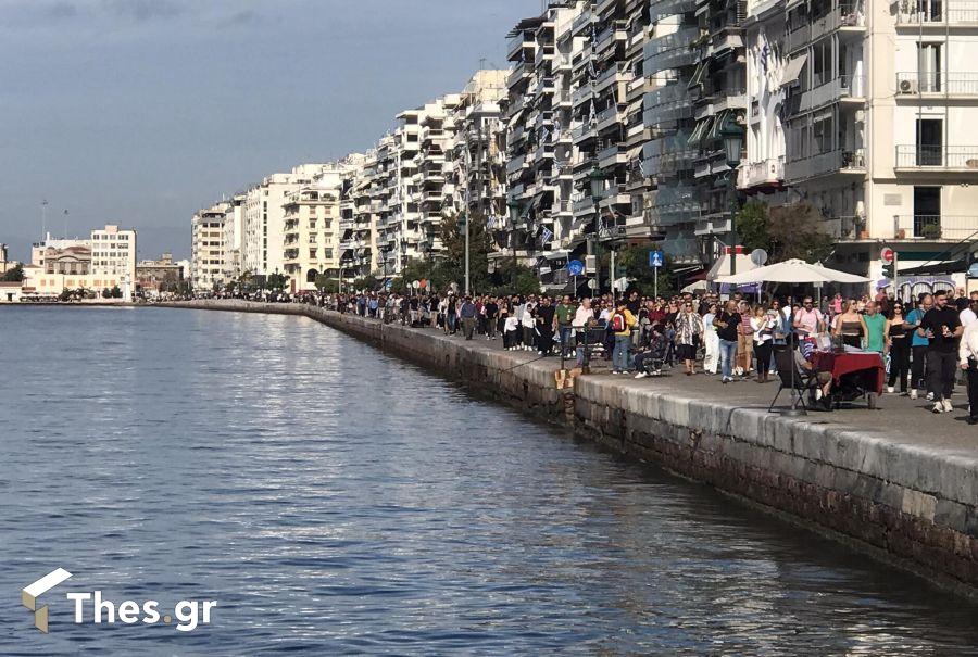 παρέλαση 28η Οκτωβρίου Θεσσαλονίκη κέντρο κόσμος
