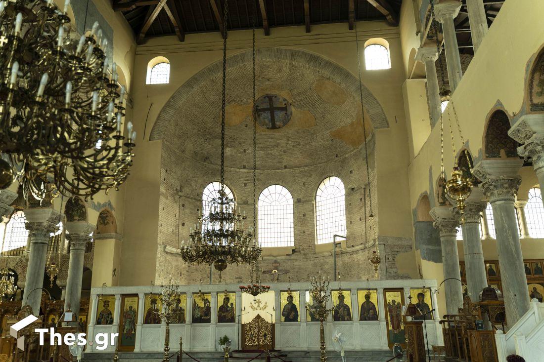 Παναγία Αχειροποίητος εκκλησία Θεσσαλονίκη Βυζαντινό Μνημείο εσωτερικό