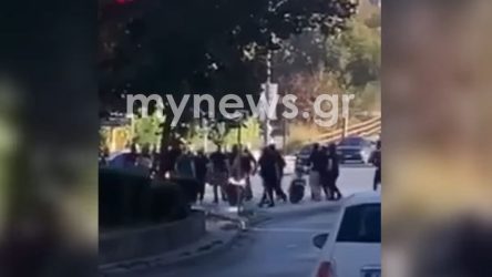 Θεσσαλονίκη: Βίντεο ντοκουμέντο από το επεισόδιο με οπαδούς του ΠΑΟΚ και του Αρη