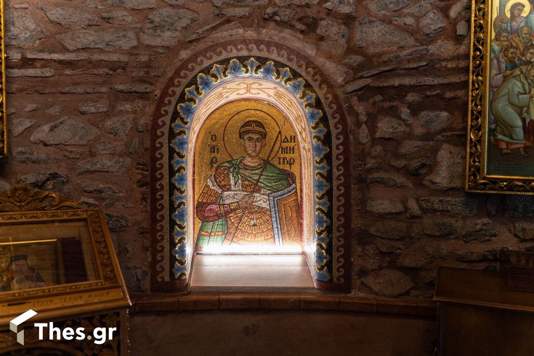 Ιερός Ναός Αγίου Δημητρίου Αγιος Δημήτριος εκκλησία Θεσσαλονίκη εσωτερικό