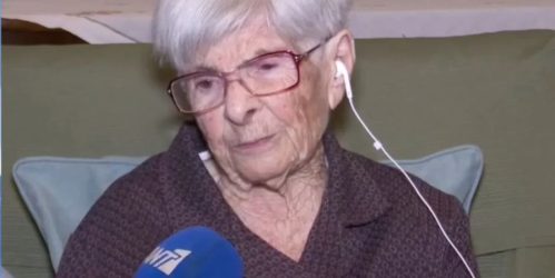 Υποψήφια δημοτική σύμβουλος ετών 102 στον Πειραιά