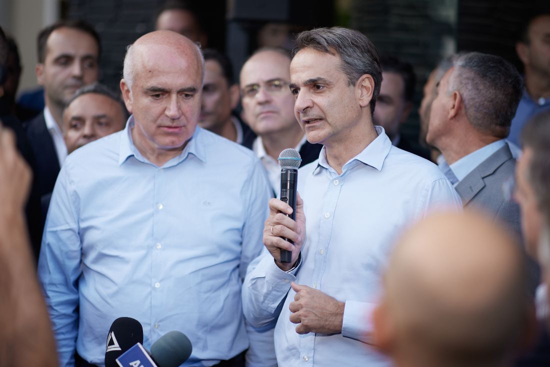 Κυριάκος Μητσοτάκης στον Έβρο