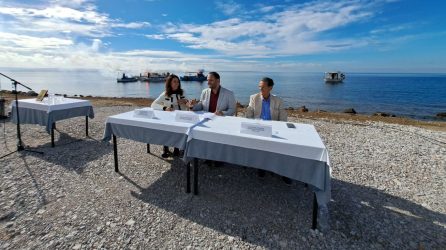 Καλαμαριά: Υπεγράφη η σύμβαση για την έναρξη των εργασιών του αλιευτικού καταφυγίου (ΦΩΤΟ)