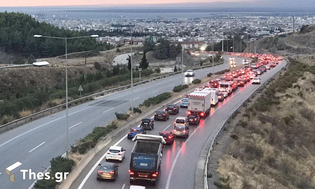 Περιφερειακός Θεσσαλονίκη κίνηση μποτιλιάρισμα Flyover