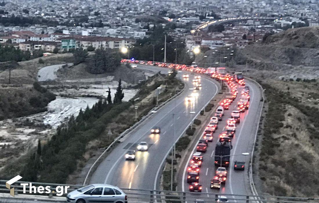 Περιφερειακός Θεσσαλονίκη κίνηση μποτιλιάρισμα Flyover
