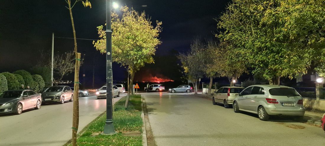 Θεσσαλονίκη φωτιά Τσαΐρια επεισόδια