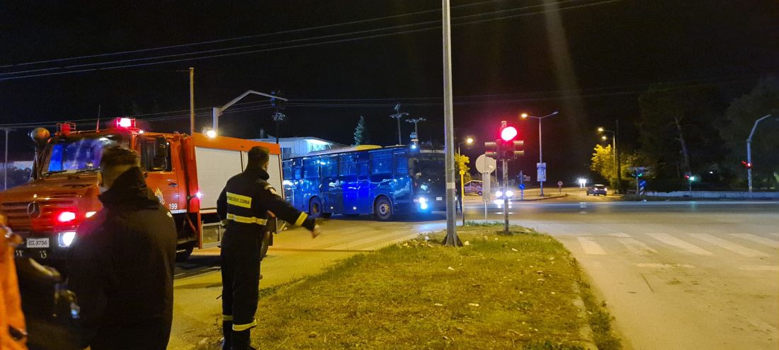 Θεσσαλονίκη φωτιά Τσαΐρια επεισόδια