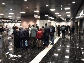 Θεσσαλονίκη: Πλήθος κόσμου στον σταθμό Αγίας Σοφίας του μετρό για το Open House (ΒΙΝΤΕΟ & ΦΩΤΟ)