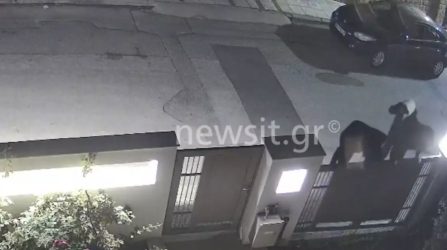 Θεσσαλονίκη: Βίντεο ντοκουμέντο από την στιγμή που διαρρήκτες προσπάθησαν να διαρρήξουν μεζονέτα