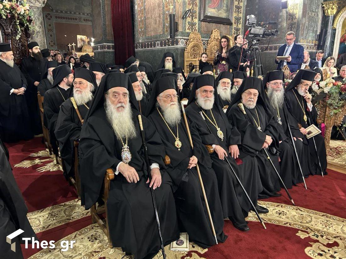 Μητροπολίτης Θεσσαλονίκης Φιλόθεος ενθρόνιση