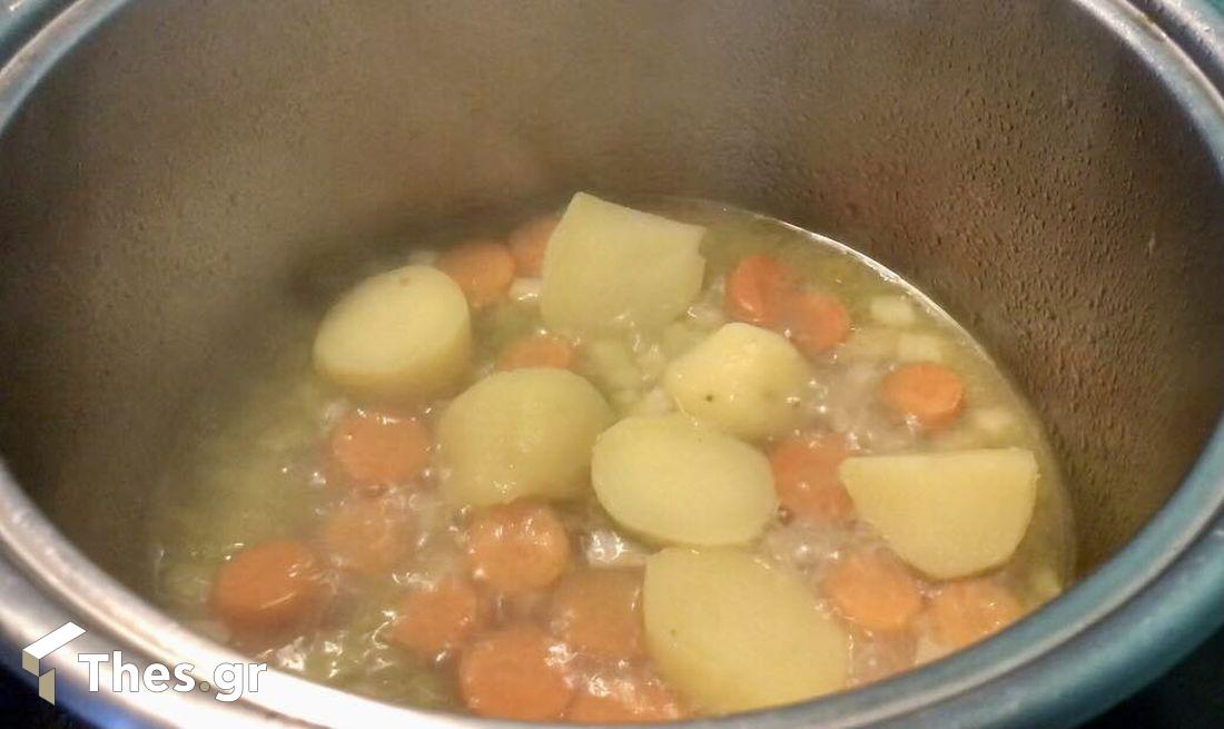 καστανόσουπα συνταγή κάστανα φθινόπωρο σούπα βελουτέ υλικά