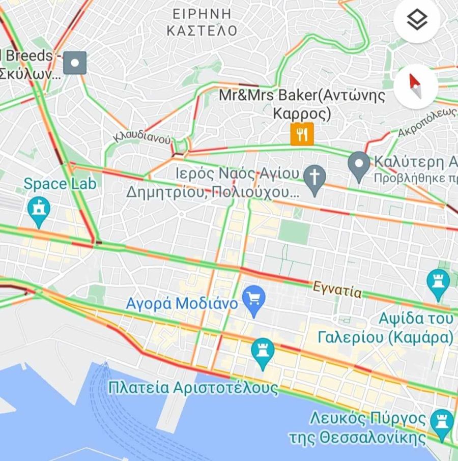 κίνηση Περιφερειακός 