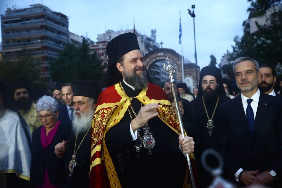 Μητροπολίτης Θεσσαλονίκης Φιλόθεος ενθρόνιση