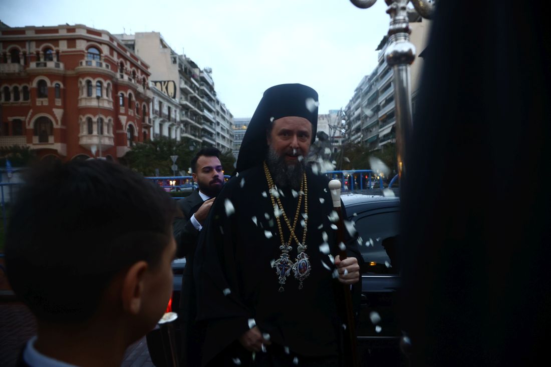 Μητροπολίτης Θεσσαλονίκης Φιλόθεος ενθρόνιση