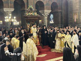 «Αξιος» ο νέος Μητροπολίτης Θεσσαλονίκης Φιλόθεος (BINTEO & ΦΩΤΟ)