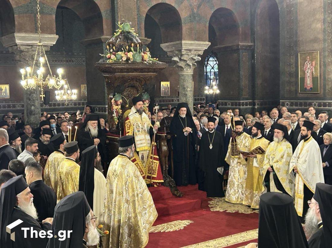 Μητροπολίτης Θεσσαλονίκης Φιλόθεος ενθρόνιση