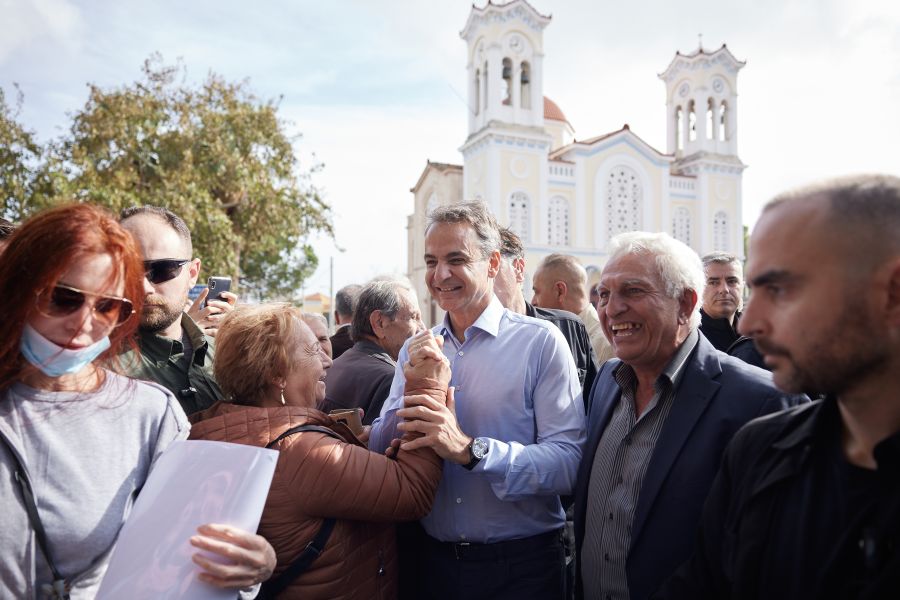 Κυριάκος Μητσοτάκης από Κερατέα