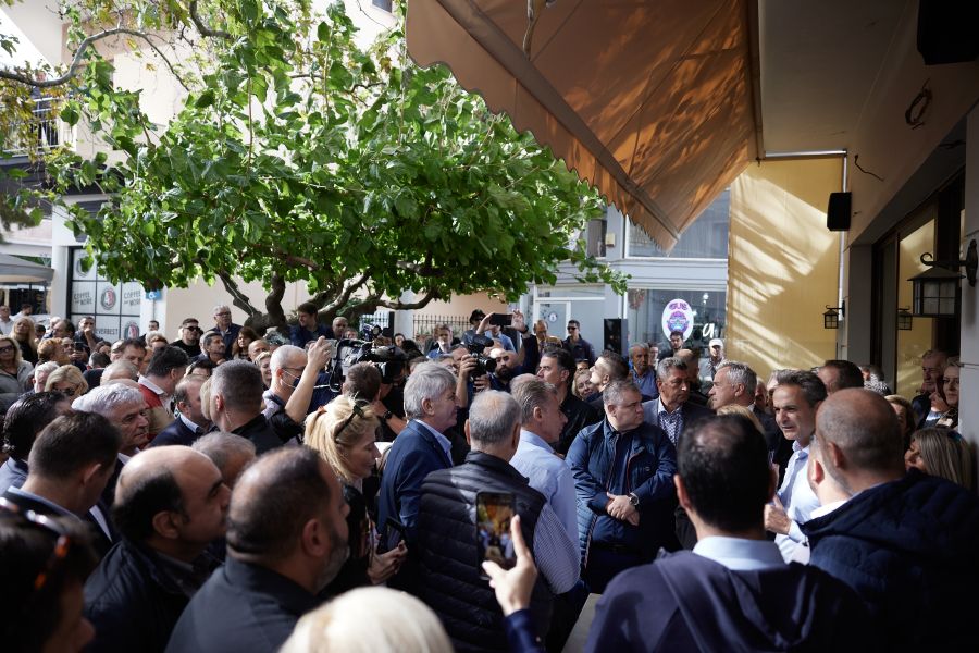 Κυριάκος Μητσοτάκης από Κερατέα