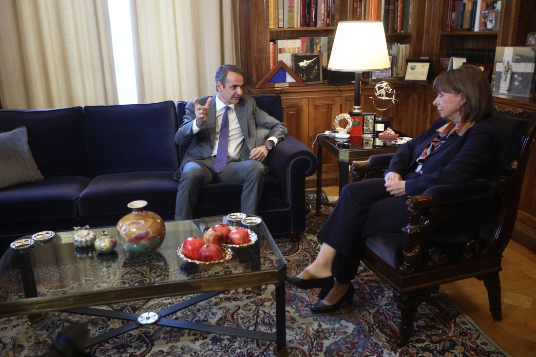 Μητσοτάκης Σακελλαροπούλου