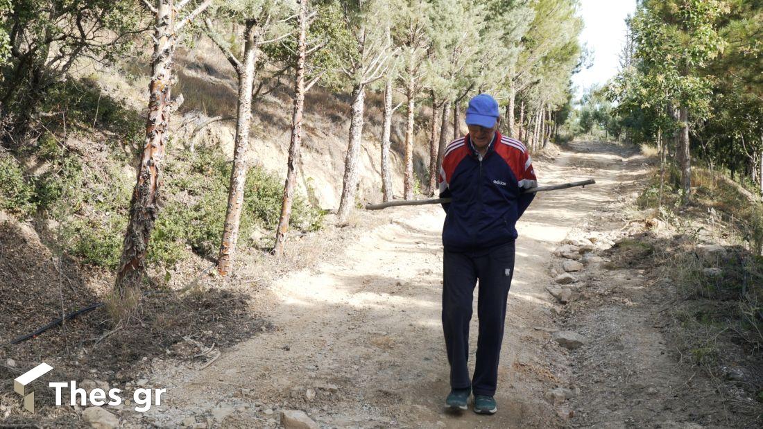Ντοκιμαντέρ μικρού μήκους "Ο πατέρας τους δάσους" Παλαιόκαστρο Θεσσαλονίκη 93χρονος Βαγγέλης Βαρδαλής