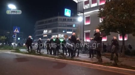 Επεισόδια και στα Γιάννενα μετά την πορεία για το Πολυτεχνείο (ΒΙΝΤΕΟ)