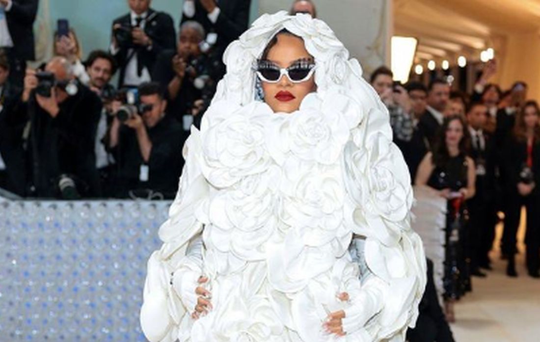 Rihanna met gala