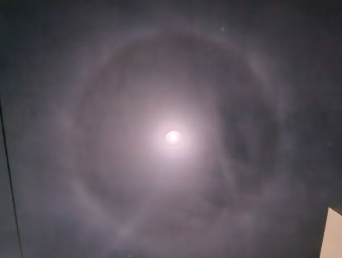Κρήτη σεληνιακό φωτοστέφανο