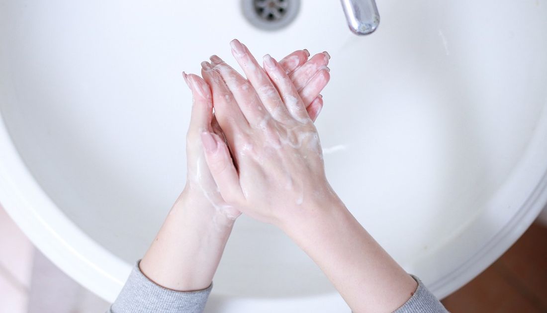 χέρια χέρι πλύσιμο