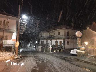 χιόνια χιόνια Φίλυρο Θεσσαλονίκη