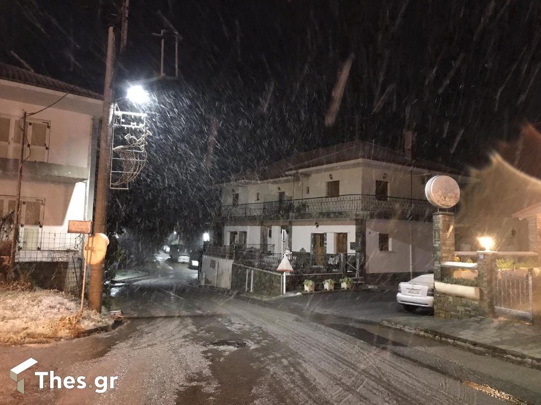 χιόνια χιόνια Φίλυρο Θεσσαλονίκη