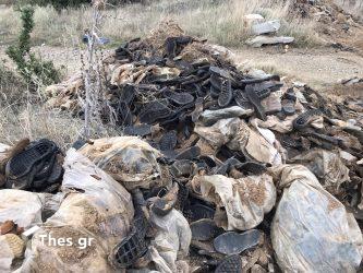 Θεσσαλονίκη: “Νεκροταφείο” παπουτσιών ανακαλύφθηκε στο οικόπεδο του Παιδιατρικού Νοσοκομείου (ΒΙΝΤΕΟ & ΦΩΤΟ)