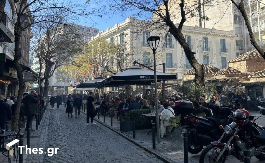 παραμονή Χριστουγέννων Θεσσαλονίκη