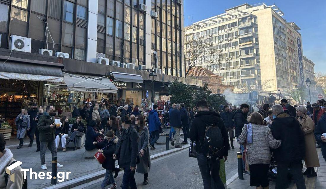 παραμονή Χριστουγέννων Θεσσαλονίκη