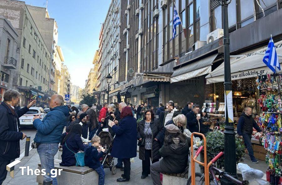 παραμονή Χριστουγέννων Θεσσαλονίκη