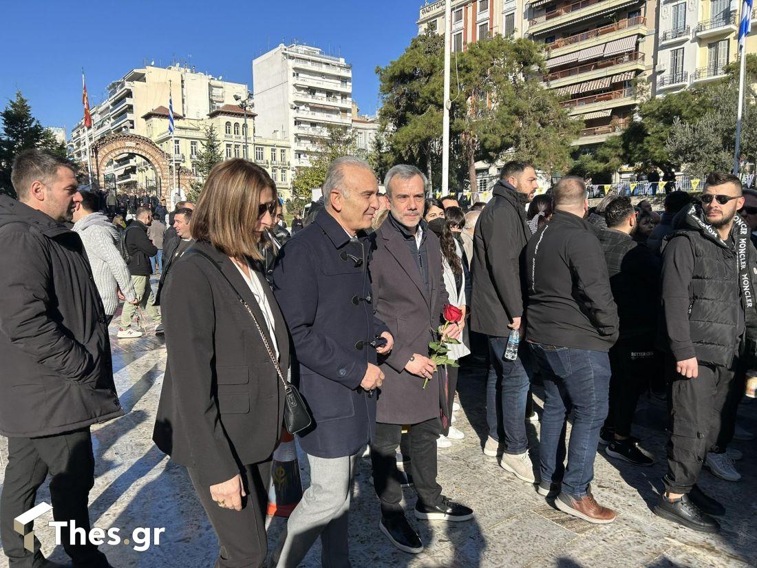 Βασίλης Καρράς λαϊκό προσκύνημα Θεσσαλονίκη