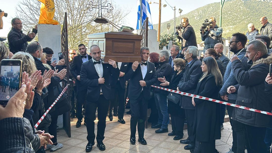 Βασίλης Καρράς κηδεία Κοκκινοχώρι Παγγαίο Καβάλα