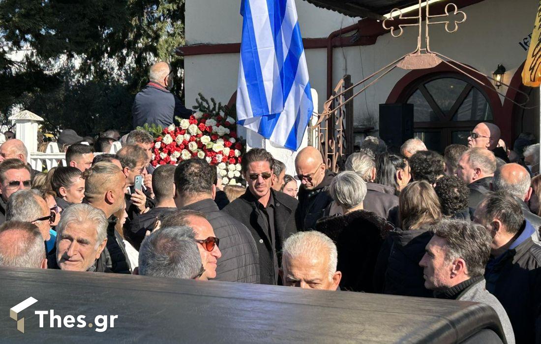 Νίκος Οικονομόπουλος κηδεία Βασίλης Καρράς Κοκκινοχώρι Καβάλας