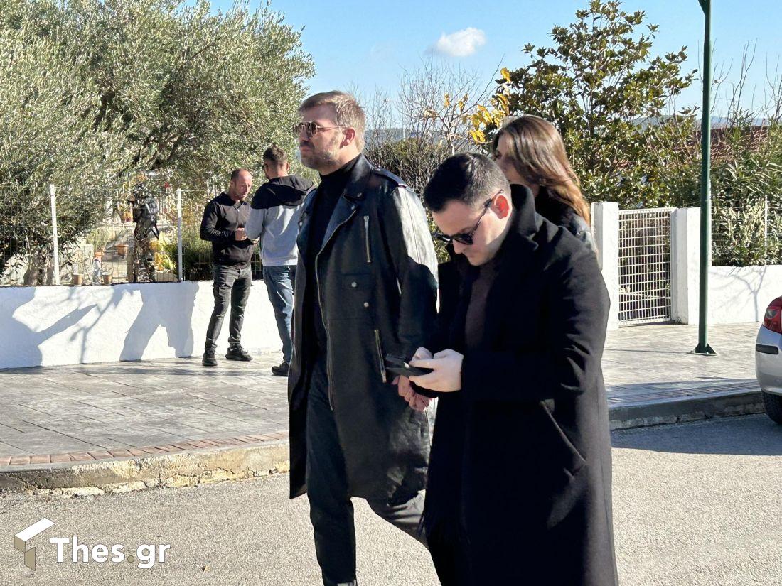 Γιώργος Σαμπάνης κηδεία Βασίλη Καρρά Κοκκινοχώρι Καβάλα