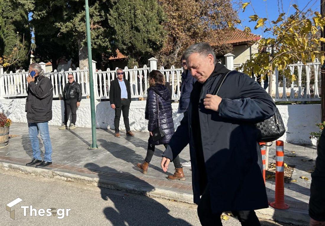 Νίκος Μακρόπουλος κηδεία Βασίλη Καρρά Κοκκινοχώρι Καβάλα