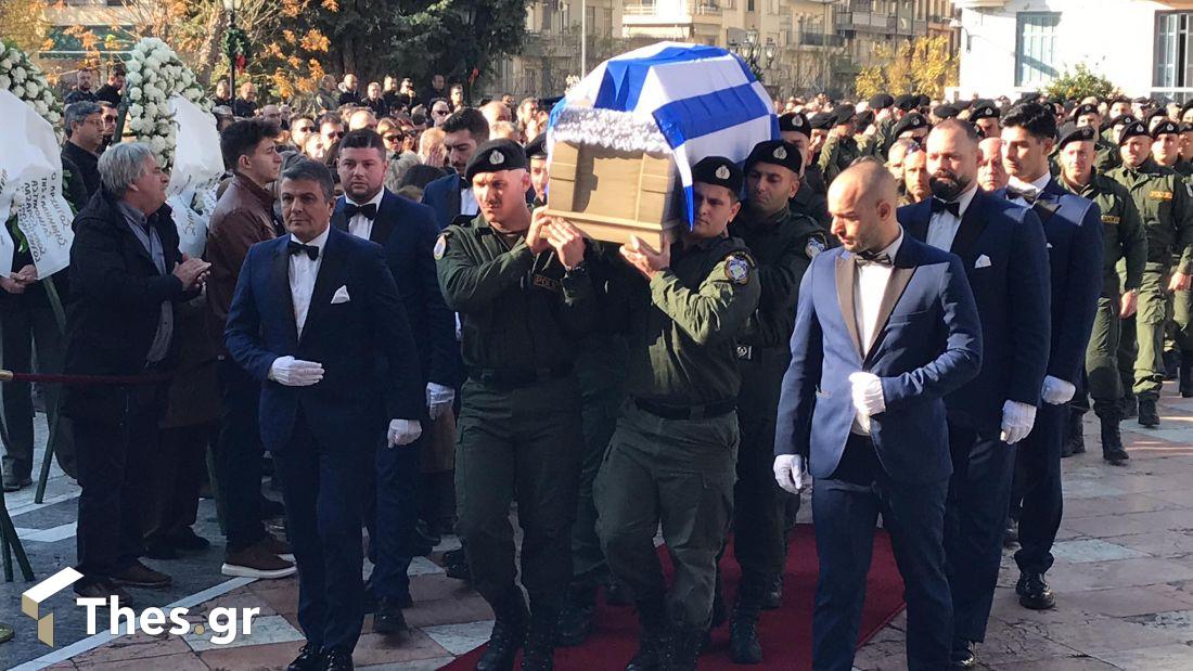 Θεσσαλονίκη κηδεία αστυνομικού Γιώργου Λυγγερίδη