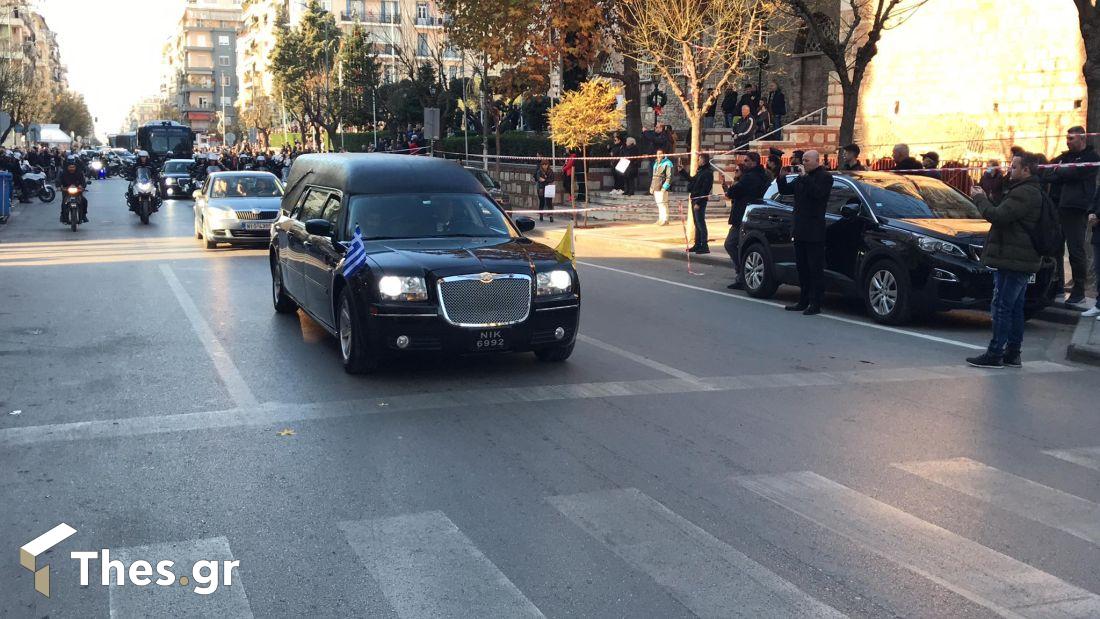 Θεσσαλονίκη κηδεία αστυνομικού Γιώργου Λυγγερίδη