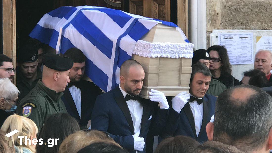 Θεσσαλονίκη κηδεία αστυνομικού Γιώργου Λυγγερίδη