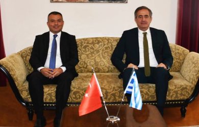 Με τον Γενικό Πρόξενο της Τουρκίας στη Θεσσαλονίκη συναντήθηκε ο Κωνσταντινίδης (ΦΩΤΟ)