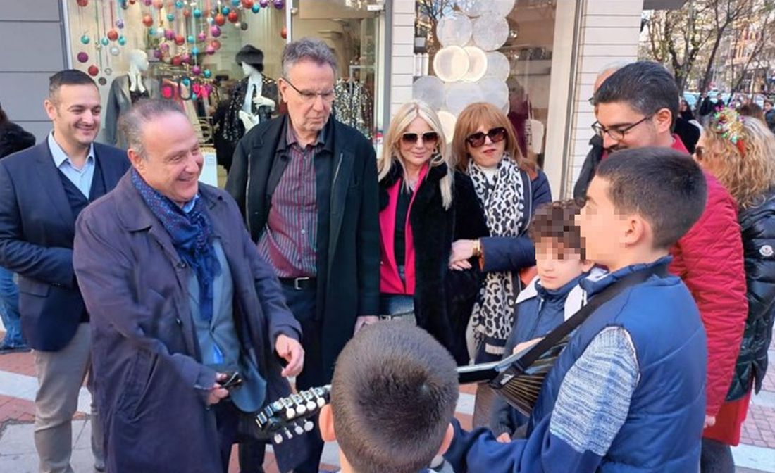 Στέλιος Αγγελούδης Χριστούγεννα Θεσσαλονίκη