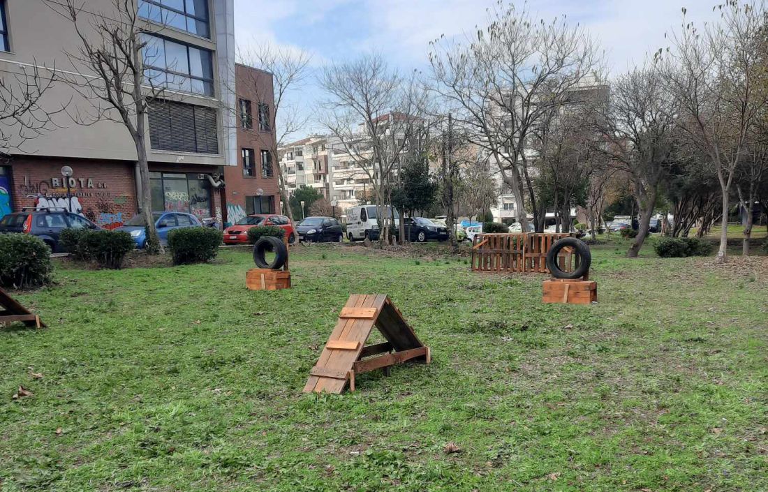Καλαμαριά πάρκο σκύλων 