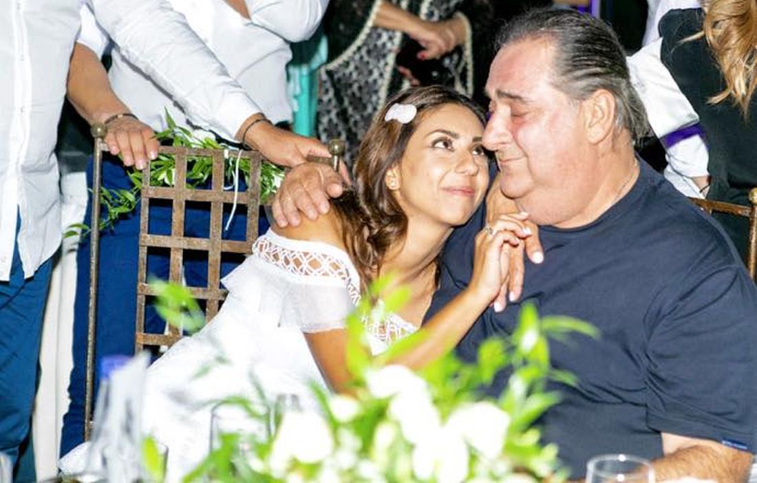 Βασίλης Καρράς κόρη Ειρήνη