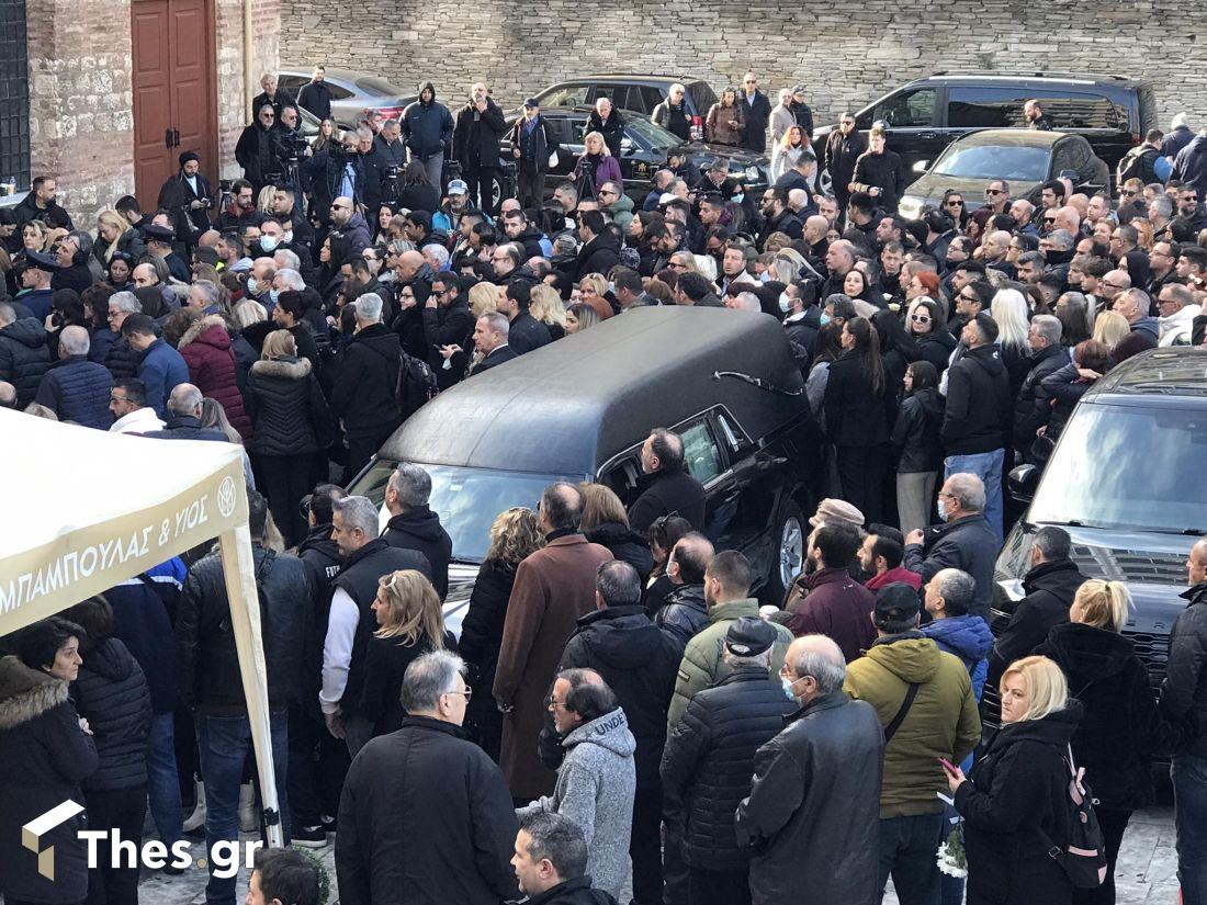 Βασίλης Καρράς λαϊκό προσκύνημα Θεσσαλονίκη