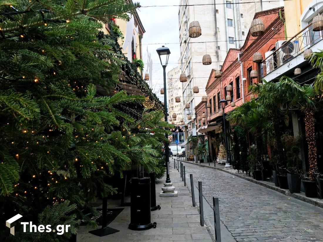 Λαδάδικα Χριστούγεννα Θεσσαλονίκη Ladadika Christmas Thessaloniki