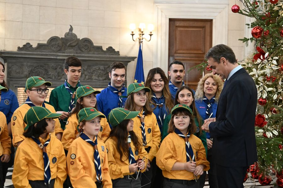 Μητσοτάκης Πρωτοχρονιάτικα κάλαντα