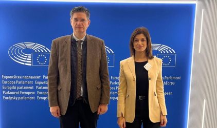 Στις Βρυξέλλες η Νοτοπούλου – Ακρίβεια και ενεργειακή κρίση στο επίκεντρο (ΦΩΤΟ)